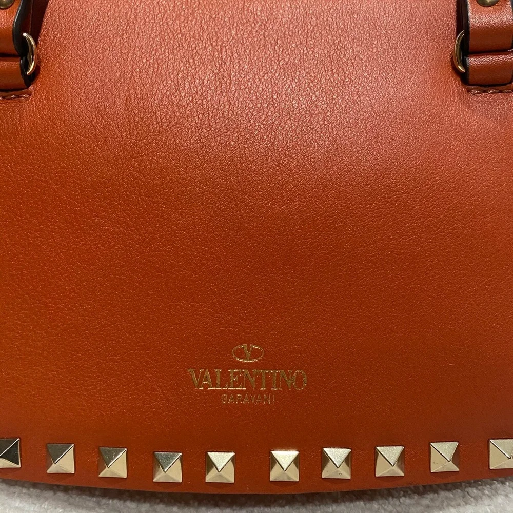 Valentino Rockstud Flip Lock Clasp Mini Messenger Bag - Picture 5 of 5
